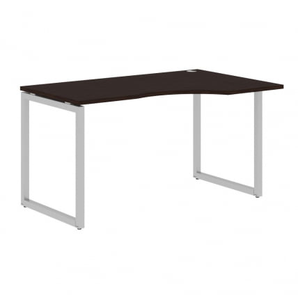 Стол письменный правый XTEN-Q XQCET 149 R Легно темный Алюминий_0