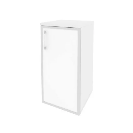 Шкаф низкий узкий правый ONIX O.SU-3.2R(R) white Белый Бриллиант_0