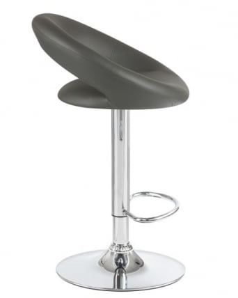 Стул барный DOBRIN MIRA (серый) 2 шт_3