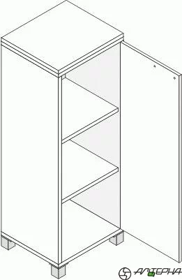 Шкаф для документов Л.Ш-3 правый Орех_0