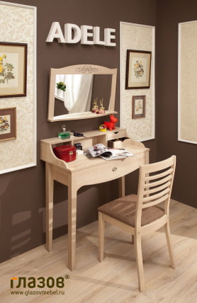 Стол туалетный ADELE 10 Дуб Сонома (спальня)_2