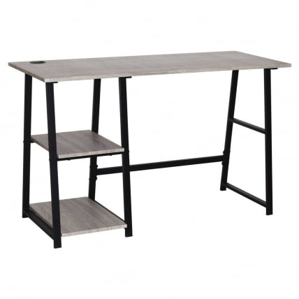 Стол на металлокаркасе BRABIX LOFT CD-006 Дуб антик_1