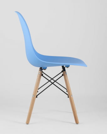 Стул Еамес Стйле ДСВ голубой 4 шт. комплект (разборный каркас) / Eames Style DSW_4