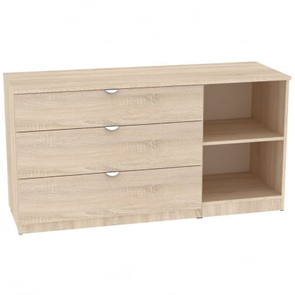 Комод Калисто(К49)699х1352х468ручкаторцеваяТР-2(Венге-ДМ) / Калисто(K49)699х1352х468ручкаторцеваяTR-2(Венге-ДМ)_1