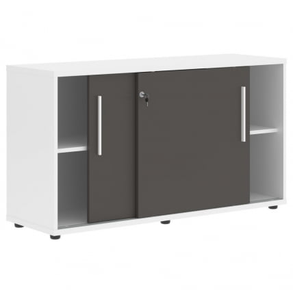 Шкаф с дверьми-купе EDIS ELC 1343 Мокко Белый Белый_1