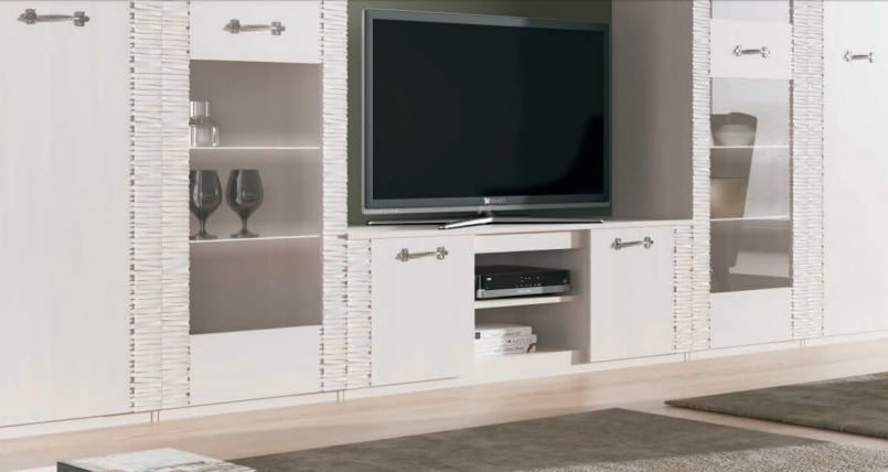 Тумба ТВ Элана Бодега белая_1