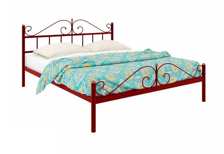 Кровать Диана Plus 1200х1900 Синяя_0