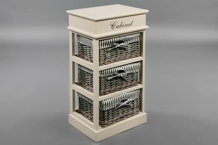 Тумба с 3 корзинами и ящиком Secret De Maison OUVERTURE 3 ( mod. 4336 ) Слоновая кость_2