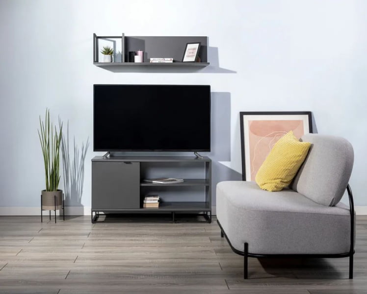 Полка навесная CITY 400955831h Графит_7