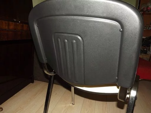 Стул для посетителей Iso CF-001 хром кожзам Бежевый_12