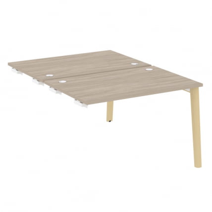 Стол-приставка двойной к опорным элементам ONIX WOOD OW.D.SPR-2.8 Дуб Аттик/Светлый_0