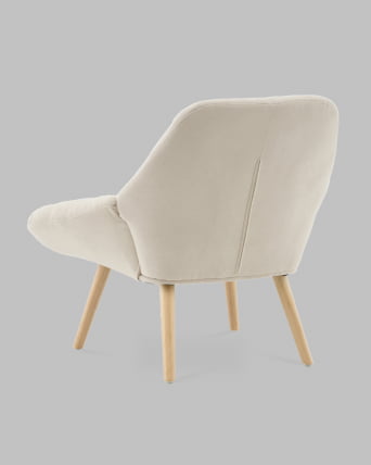 Кресло Олби Страйпс белый_4