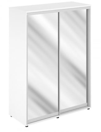 Шкаф-купе высокий с двумя зеркалами Sigma SG.720.WH.AL Белый_0