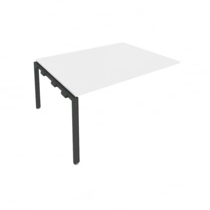 Проходной наборный элемент переговорного стола Metal System Б.ППРГ-4 Белый/Антрацит_0