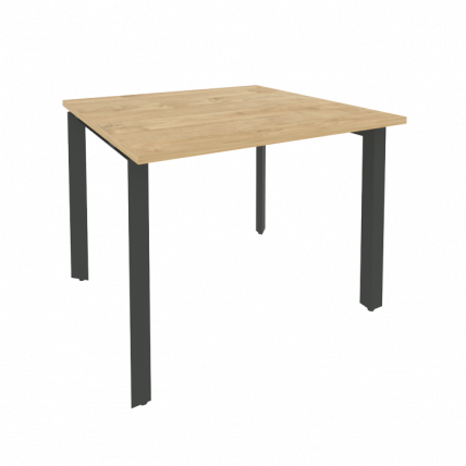 Стол переговорный (1 столешница) ONIX O.MP-PRG-1.1 Тиквуд Светлый/Антрацит_0