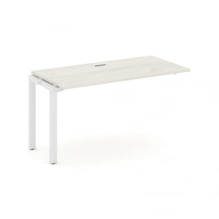 Проходной наб. элем. Стайл Проджект СН-59П.ОНРС-012 Дуб Наварра/Металл Белый/Белый Заглушка 1180*700 / SN-59P.ONRS-012_0