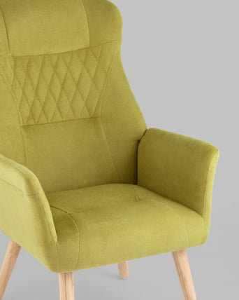 Кресло Парлор Салатовый_6