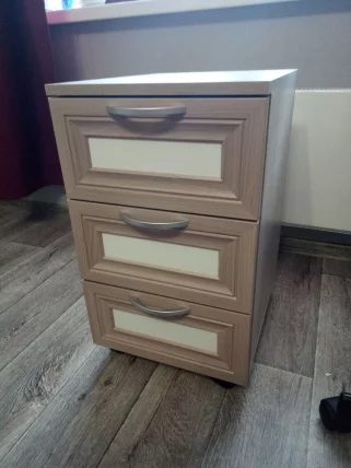 Тумба универсальная Остин Модуль №19 Ясень шимо светлый/белый_2