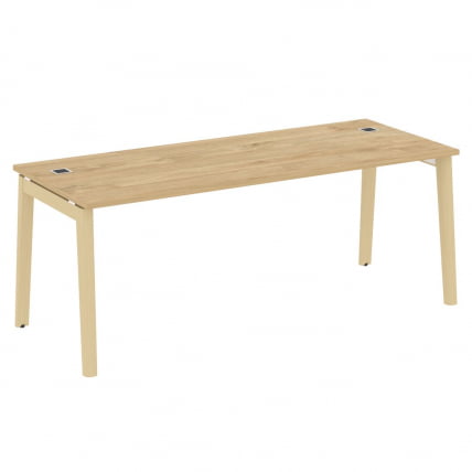 Стол рабочий руководителя ONIX WOOD OW.SRR-6.8 Тиквуд Светлый/Светлый_0