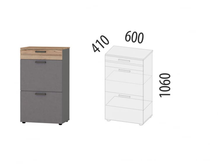 Тумба для обуви Денвер 401.11_1