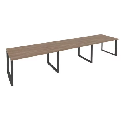 Стол переговорный (3 столешницы) ONIX O.MO-PRG-3.3 Дуб Аризона/Антрацит_0