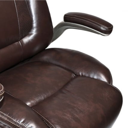 Кресло руководителя ХАВАСАН (ХАВАСАН) Cруисе ЕКС-565 кожа коричневое / HAWASAN Cruise EX-565_9