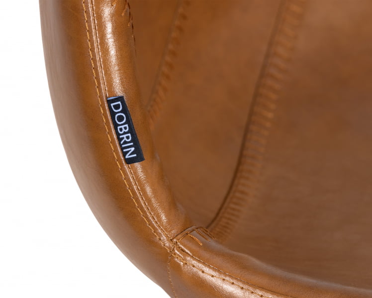 Стул барный DOBRIN ROME (коричневый винтажный PU (MS09))_6
