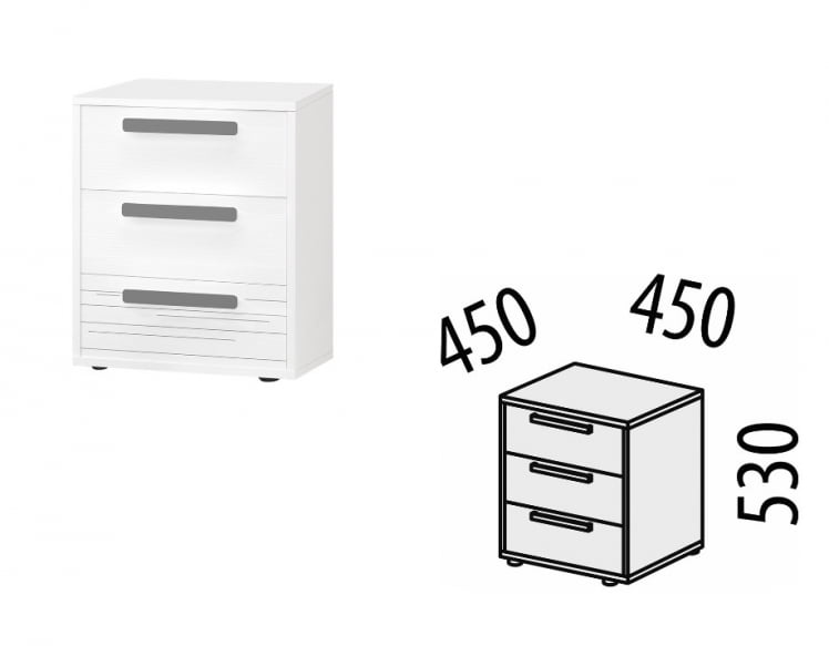 Тумба прикроватная Аляска 501.17_3