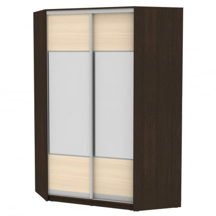 Шкаф-купе YA-230х1400-568-3(Венге-ДМ-D3D3)_0