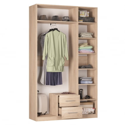 Шкаф распашный R-230х135х45-2(Венге)_1