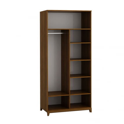 Шкаф двухстворчатый Сканди с зеркалами Грей_2