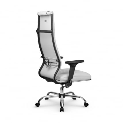 Кресло руководителя Мetta L 1m 50M/2D Infinity Easy Clean (MPES) Комплект 5 Белое_3