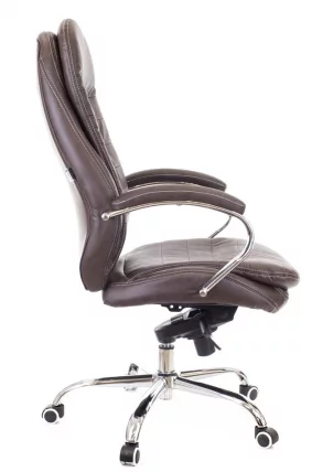 Кресло для руководителя Everprof Valencia M Экокожа Коричневый_1