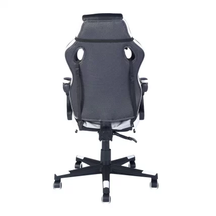 Геймерское кресло ТопЧаирс Вираге Черный-белый / TopChairs Virage_3