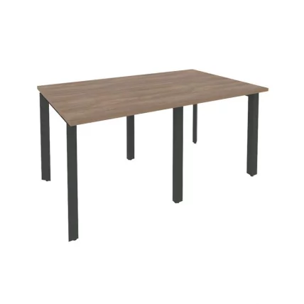 Стол переговорный (2 столешницы) ONIX O.MP-PRG-2.0 Дуб Аризона/Антрацит_0