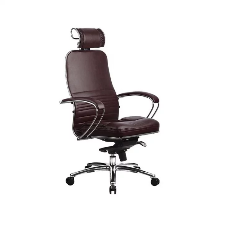 Кресло руководителя Samurai KL-2.04 Темно-бордовое_0