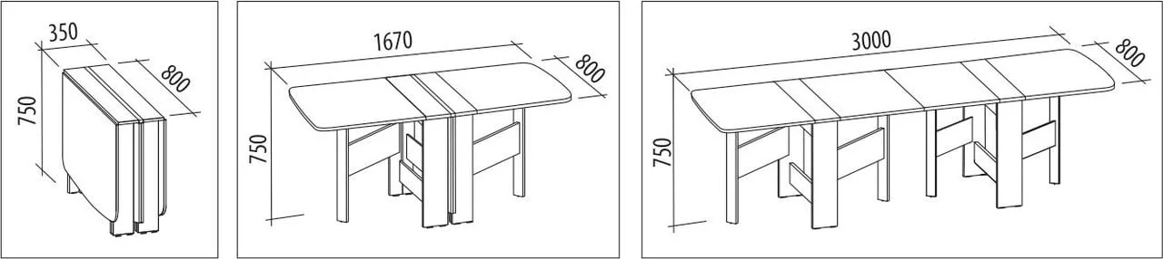 Стол-книжка Колибри 13 Дуб Сонома-Кембридж Крем Квазар_3