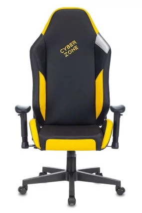 Геймерское кресло Zombie HERO CYBERZONE PRO Черный-желтый_12