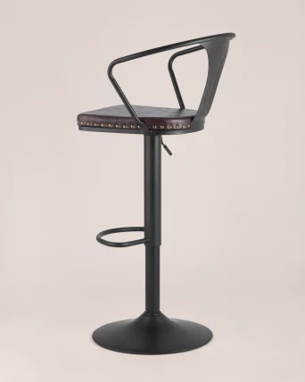 Стул барный TOLIX ARMS SOFT Черный_4