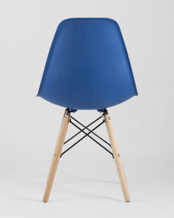 Стул Еамес Стйле ДСВ синий 4 шт. комплект (разборный каркас) / Eames Style DSW_6
