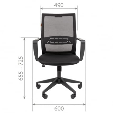 Кресло руководителя Chairman 545 БП Черный_4