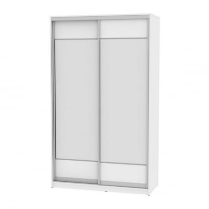 Шкаф-купе B-230х135х60-1(Белый-D8D8)_0