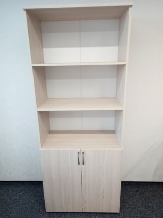 Шкаф высокий полуоткрытый Glassy 6.19.121 Туя_3