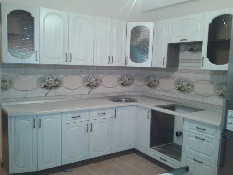 Глянцевый фартук (КОМПОЗИТ) KM 22_1