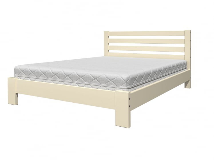 Кровать из массива Вероника 200х90 Слоновая кость_0