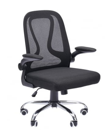 Офисное кресло CHAIRMAN CH650, ткань/сетка, черный_0