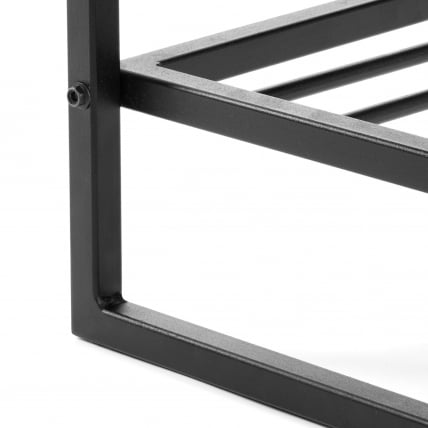 Банкетка-обувница Charli Lux/Чарли Люкс БО экокожа , Sharp Черный_3