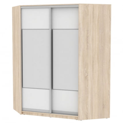 Шкаф-купе YA-198х1400-718-2(ДСС-Белый-D3D3)_0