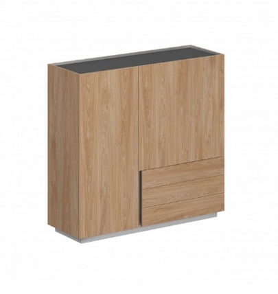 Шкаф правый Oliver OL-060-20-17.GN.GN.GN.R Гикори натуральный_0