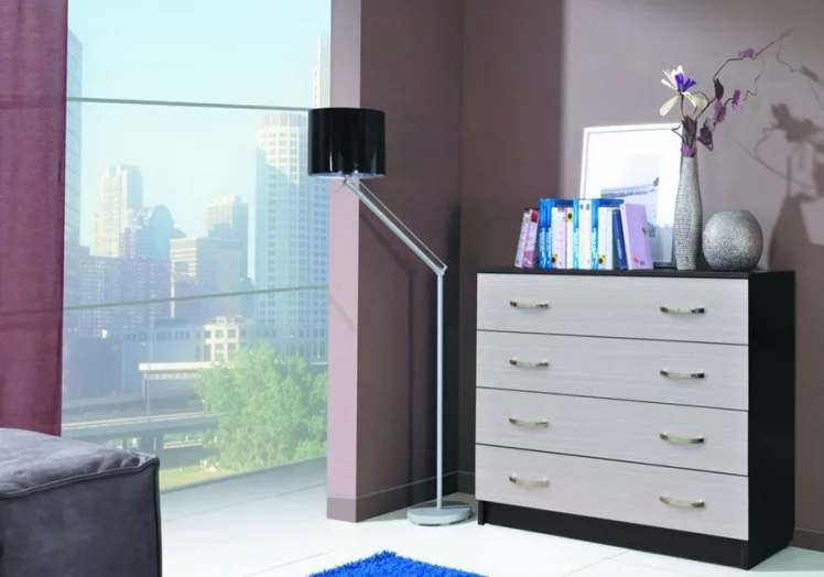 Комод №1 дуб венге + дуб белфорд_0